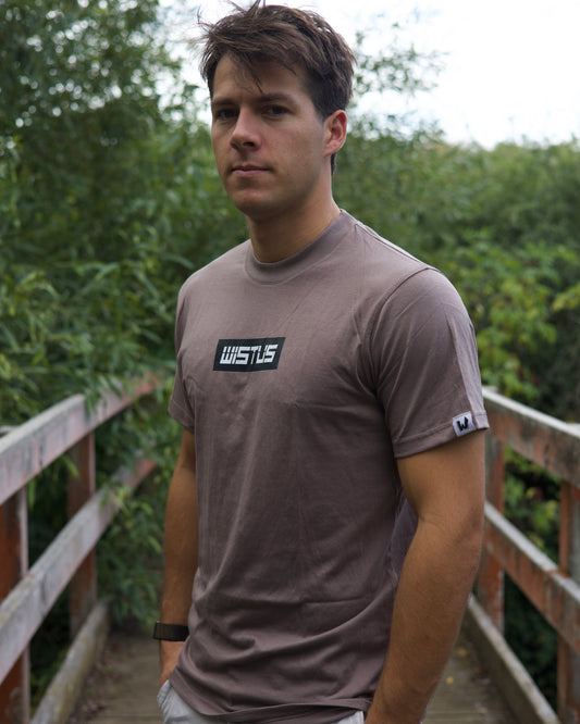 Maroon Box Tee